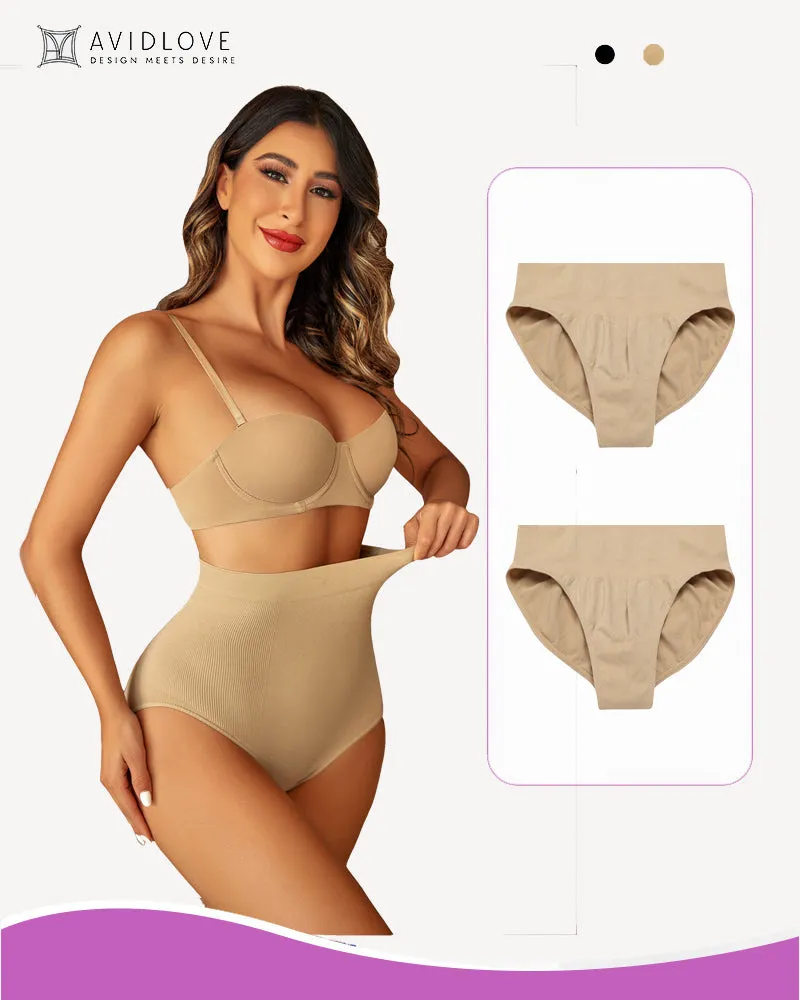 2 Pack Tummy Shapewear Control Panties
