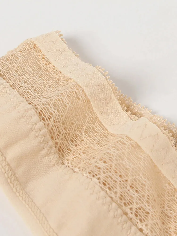 4-Pack Cotton Sexy Lace Thongs