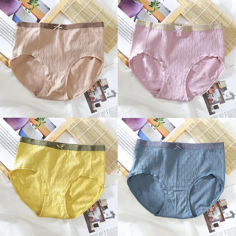 4-Pack High Elasticity Seamless Breathable Briefs