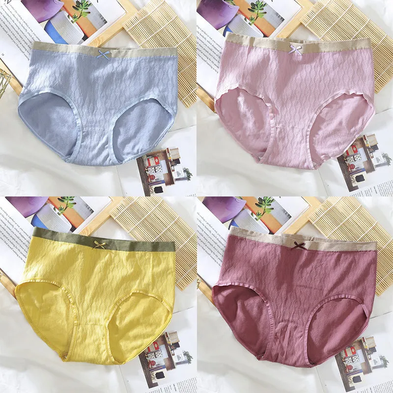 4-Pack High Elasticity Seamless Breathable Briefs