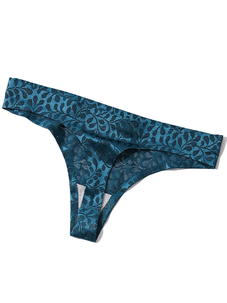 4-Pack Sexy Cotton Thong Seamless Women Underwear
