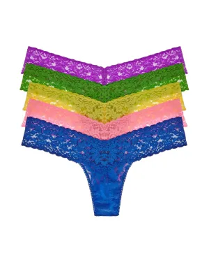 5 Low Rise Thongs