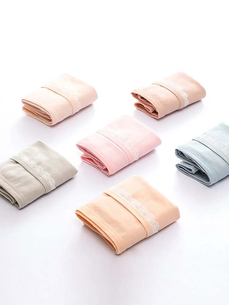 6-Pack Women Leakproof Menstrual Period Cotton Panties
