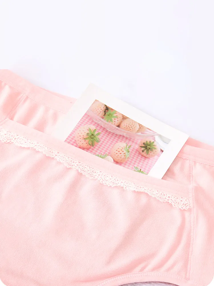 6-Pack Women Leakproof Menstrual Period Cotton Panties