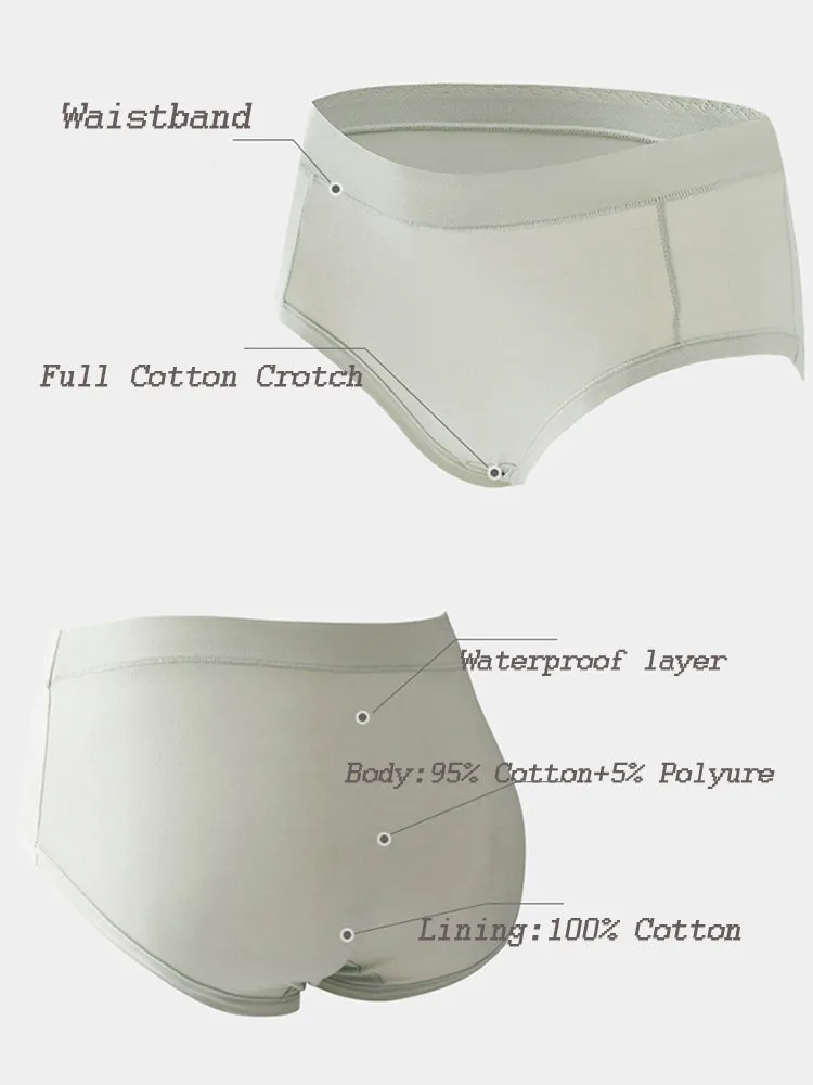 6-Pack Women's Soft Modal Mid-Waist Panties