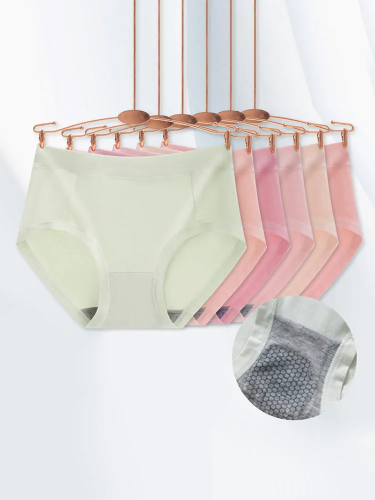 6-Pack Women's Soft Modal Mid-Waist Panties