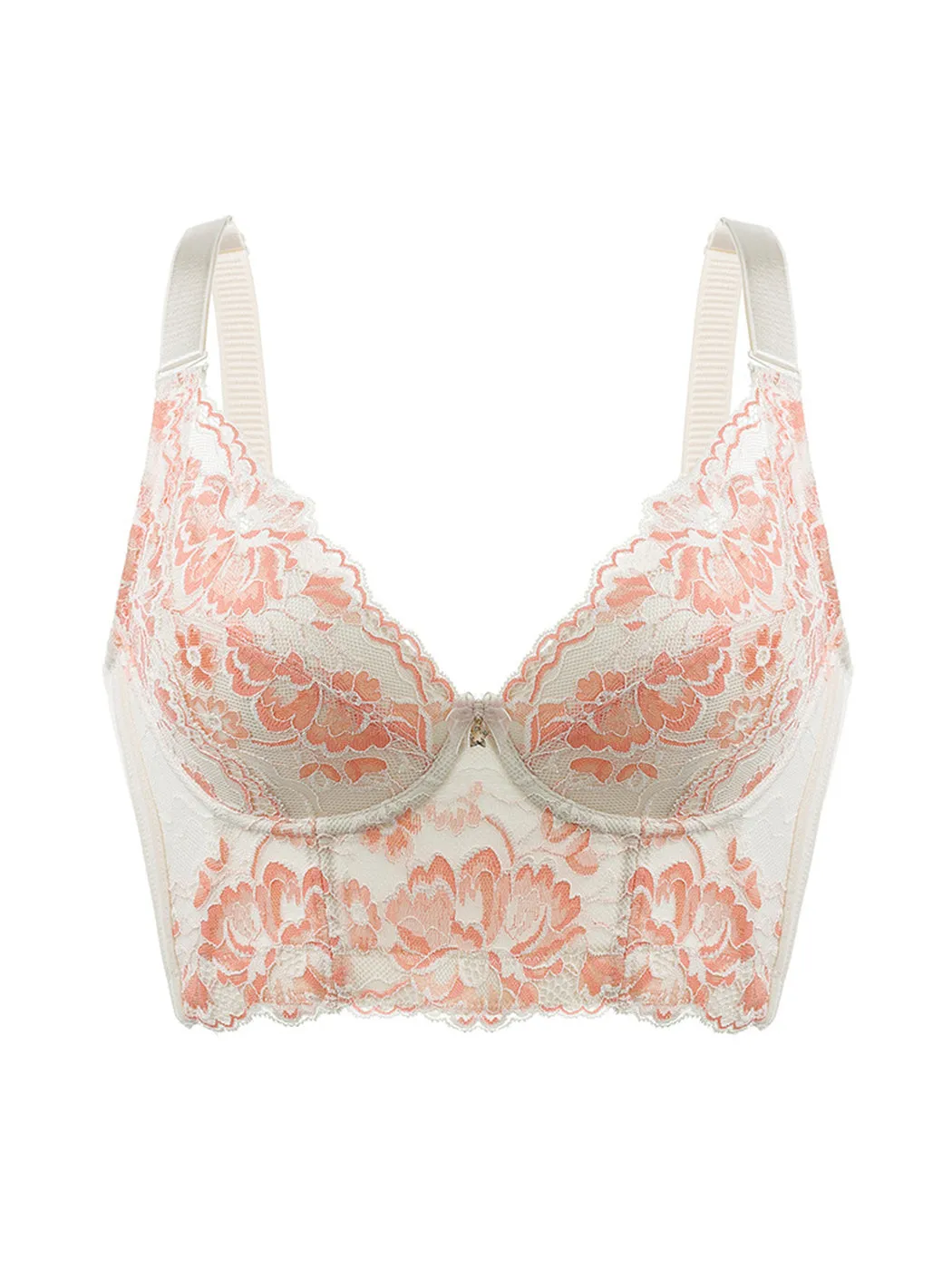 Adjustable Corrective Push Up Longline Bra