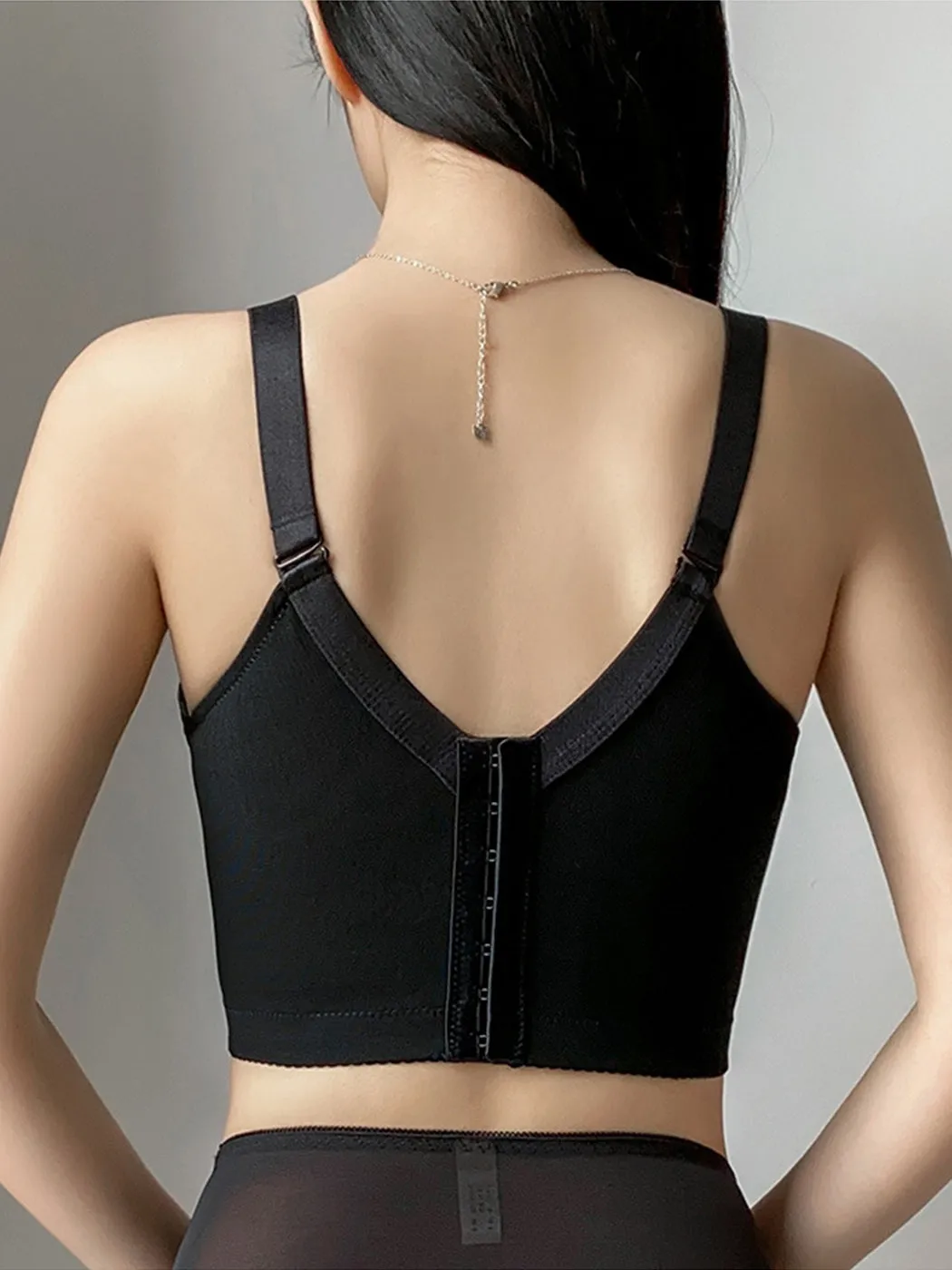 Adjustable Corrective Push Up Longline Bra