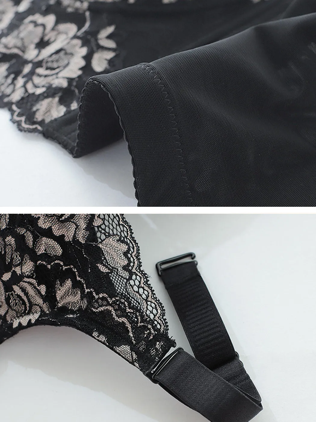 Adjustable Corrective Push Up Longline Bra
