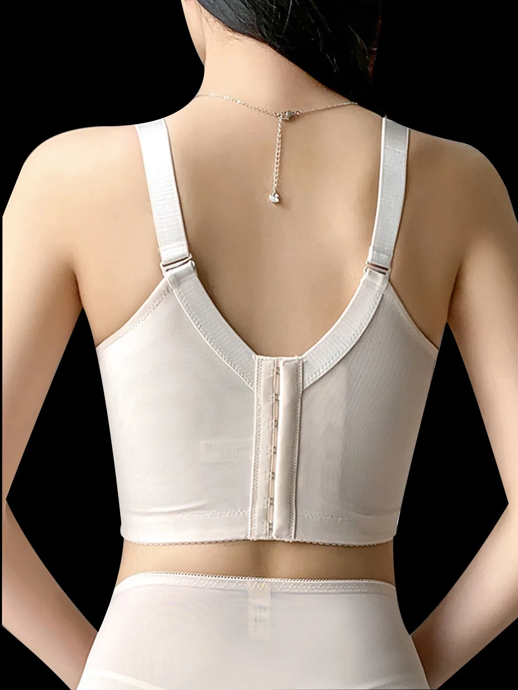 Adjustable Corrective Push Up Longline Bra