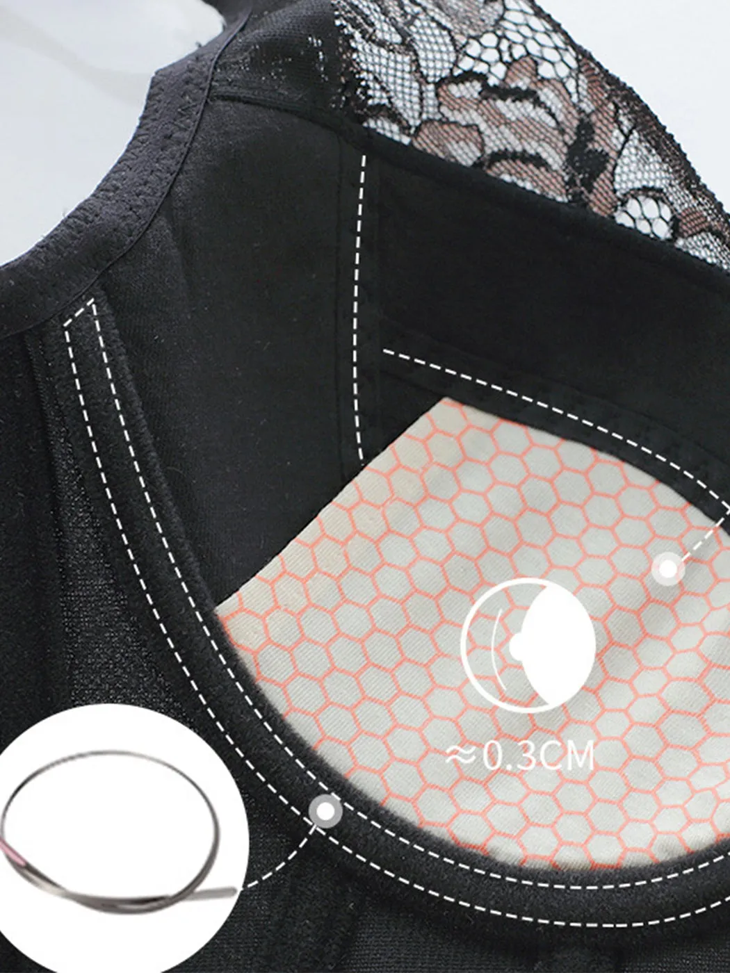 Adjustable Corrective Push Up Longline Bra