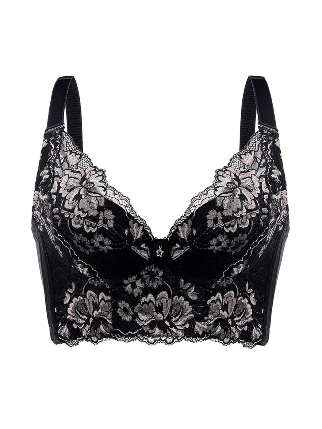 Adjustable Corrective Push Up Longline Bra