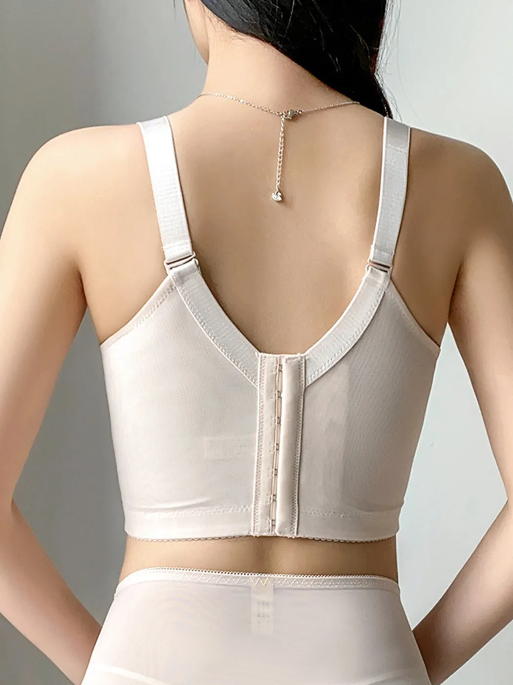 Adjustable Corrective Push Up Longline Bra