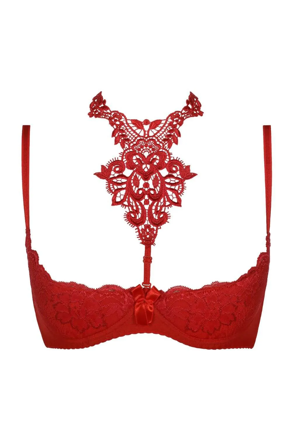 Axami Deja Vu Lace Shelf Bra Open Cups