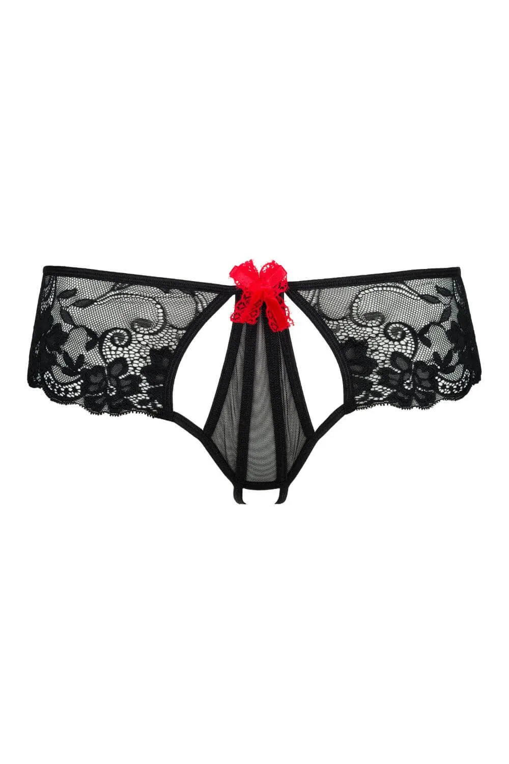 Axami High Heels Lace Crotchless Thong