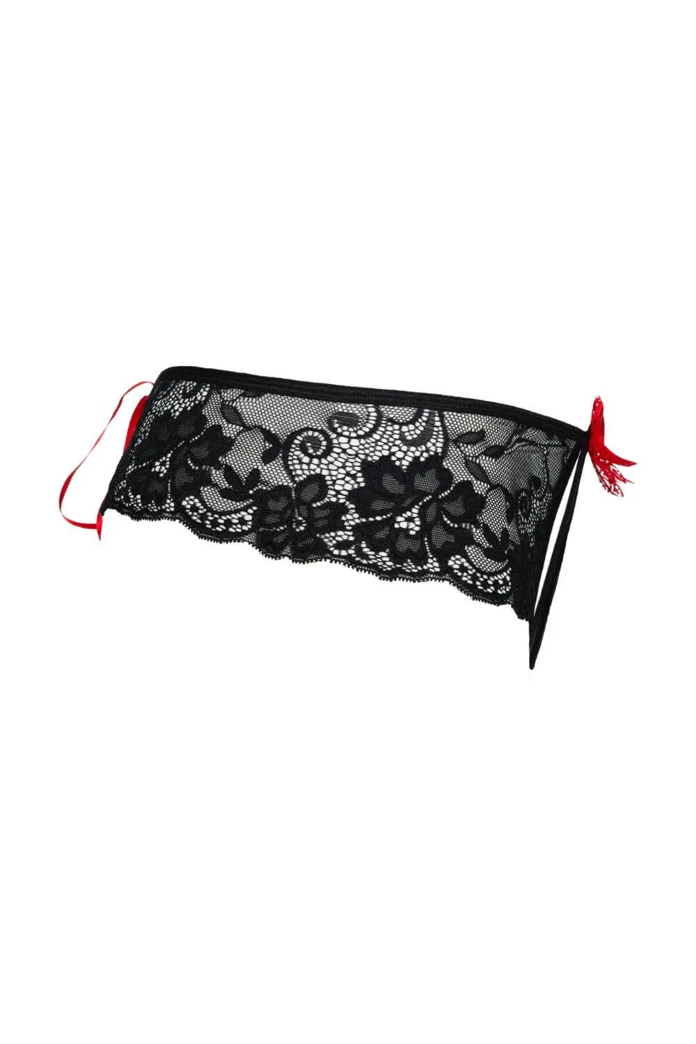 Axami High Heels Lace Crotchless Thong