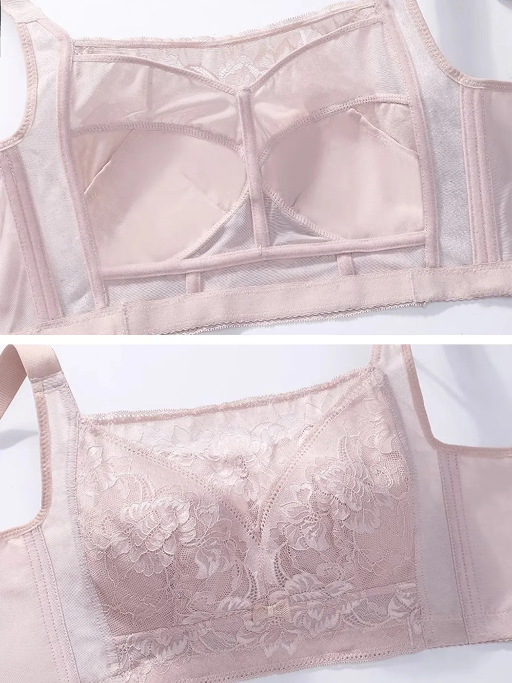 Bandeau Cover Up Side Support Minimizer Bra