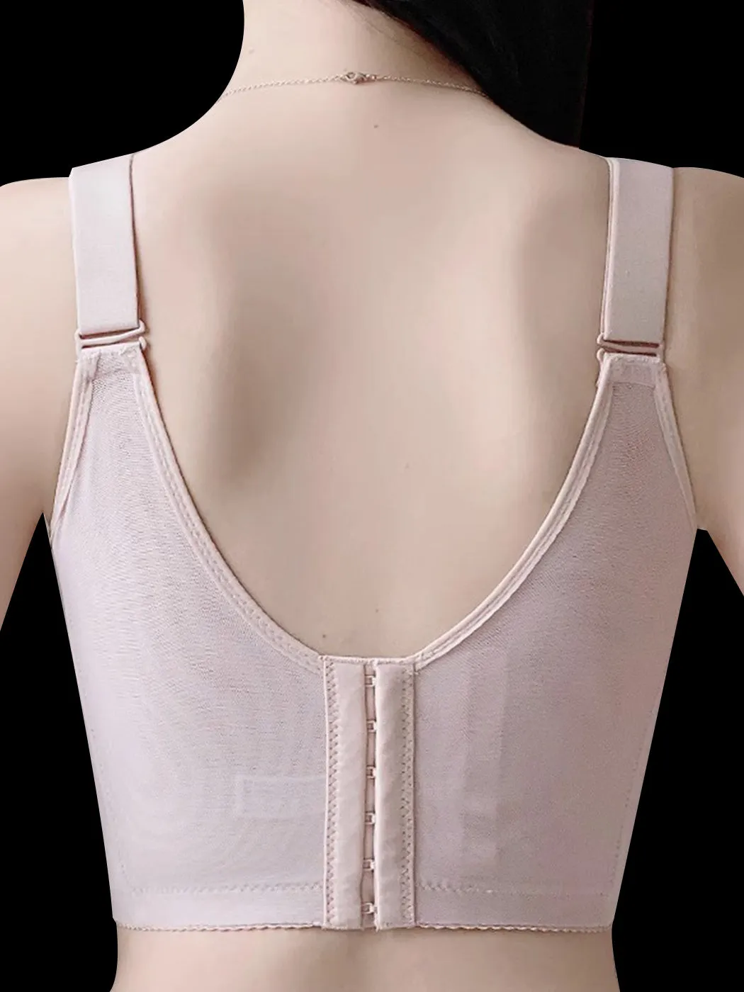 Bandeau Cover Up Side Support Minimizer Bra