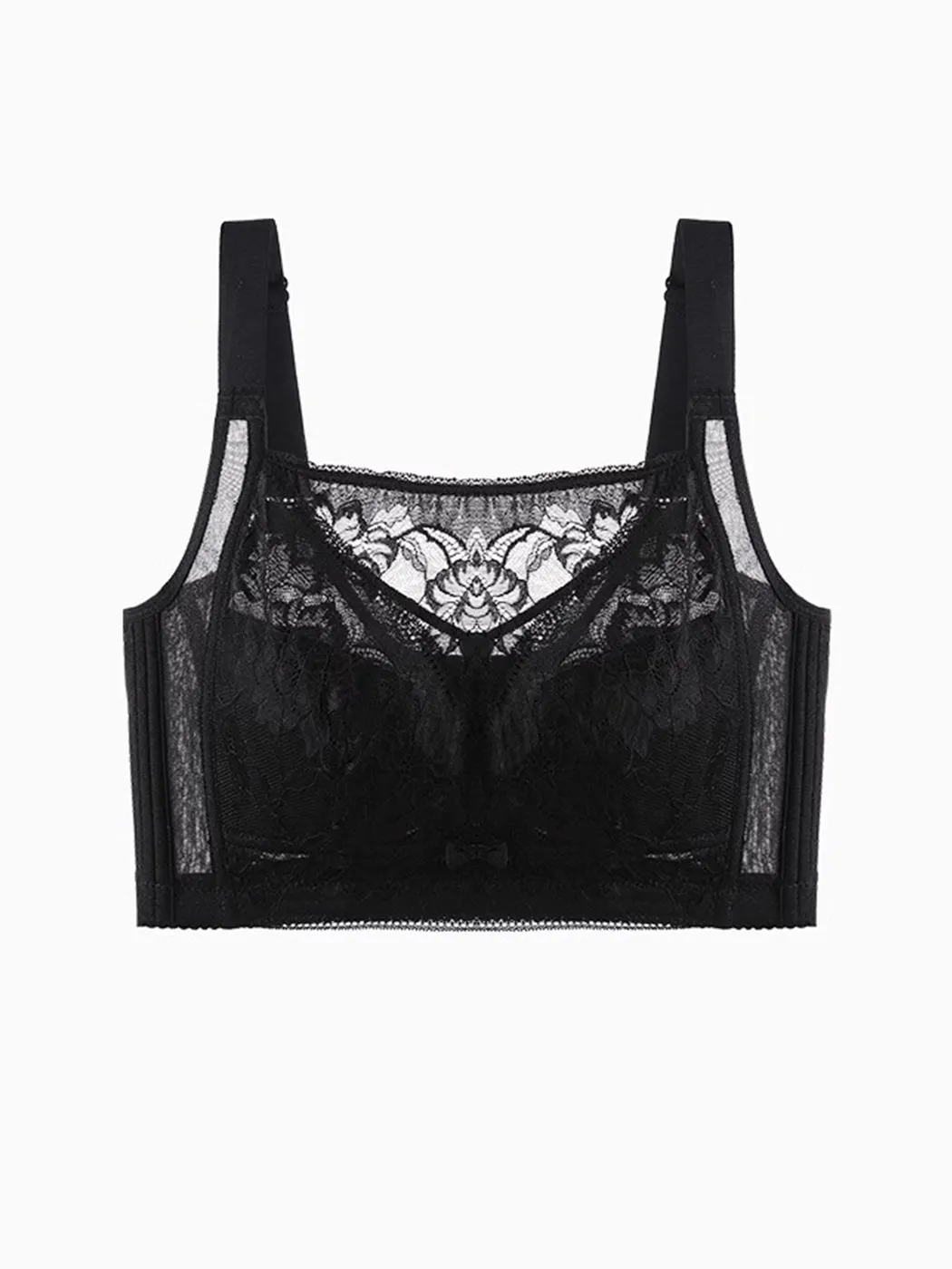 Bandeau Cover Up Side Support Minimizer Bra