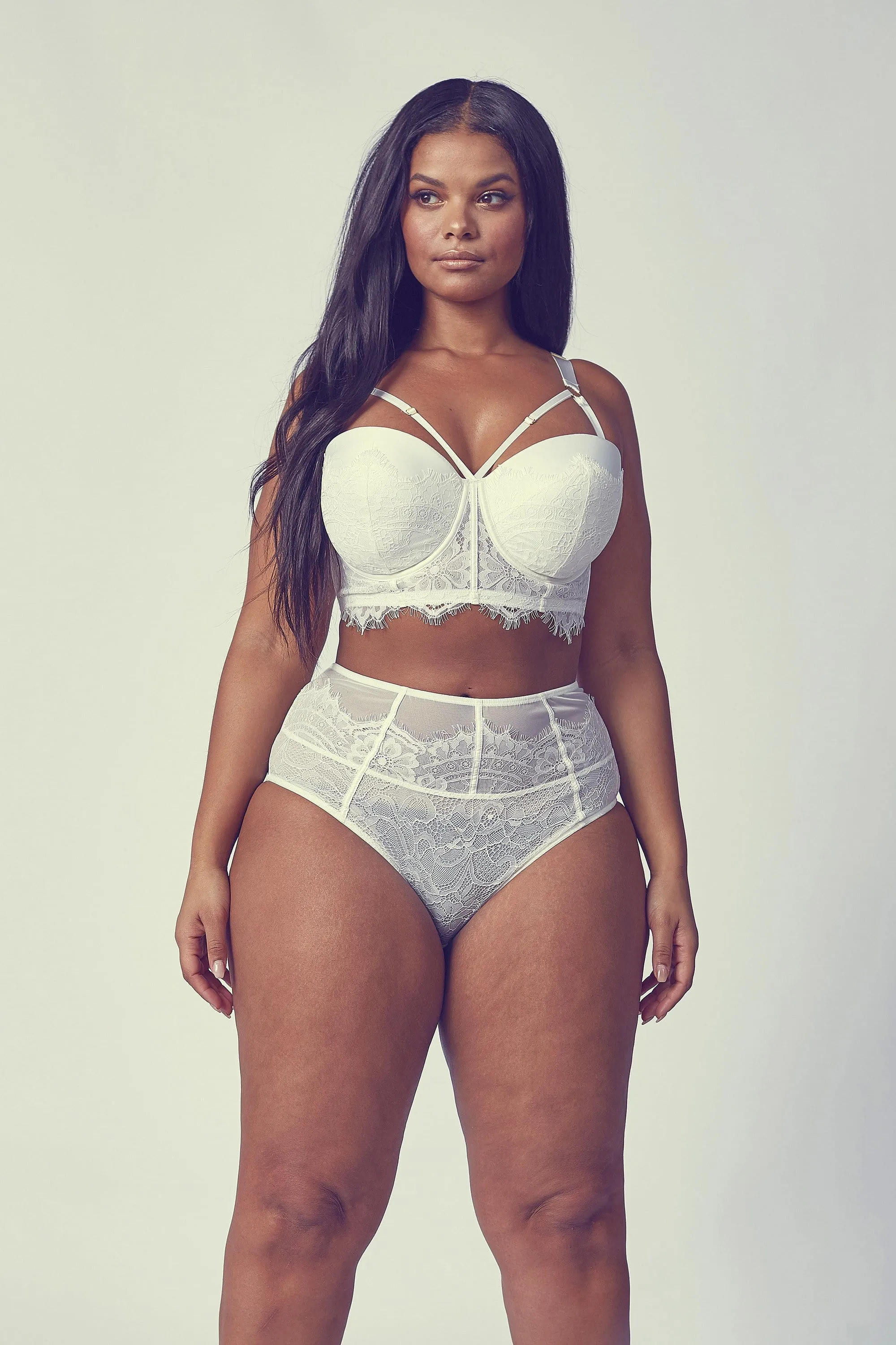 Bianca Ivory High Waist Brief