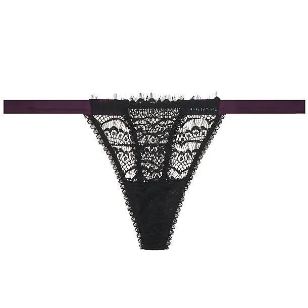 Bisou Bisou Plum Hipster Thong