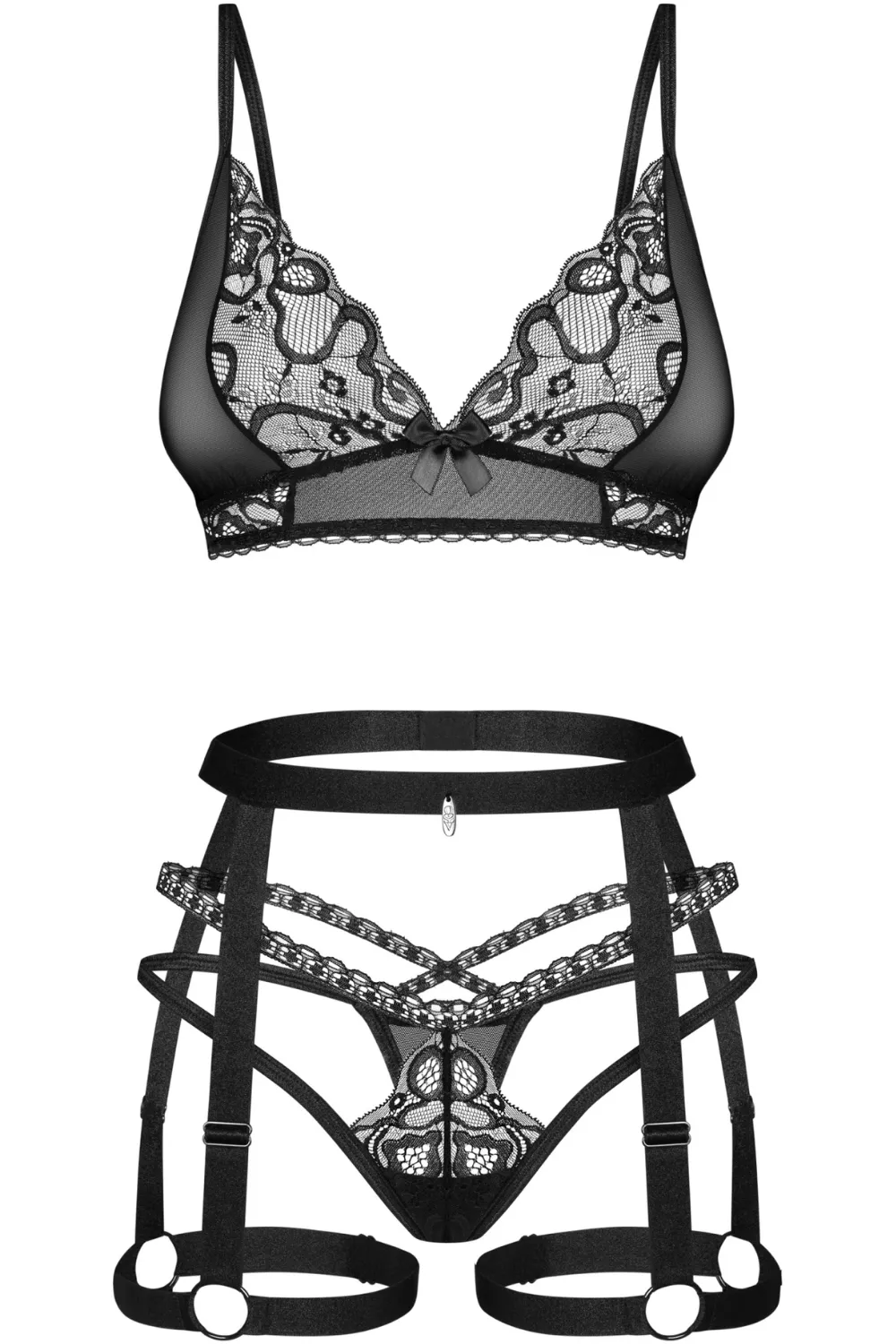 Blomentis Bra, Thong & Harness