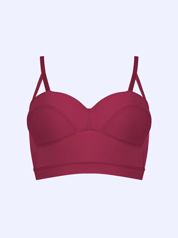 Breathable Vest Beauty Back Push Up Wireless Bra