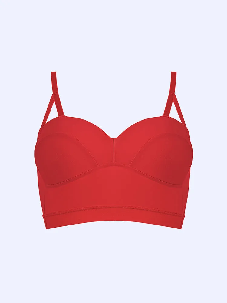 Breathable Vest Beauty Back Push Up Wireless Bra
