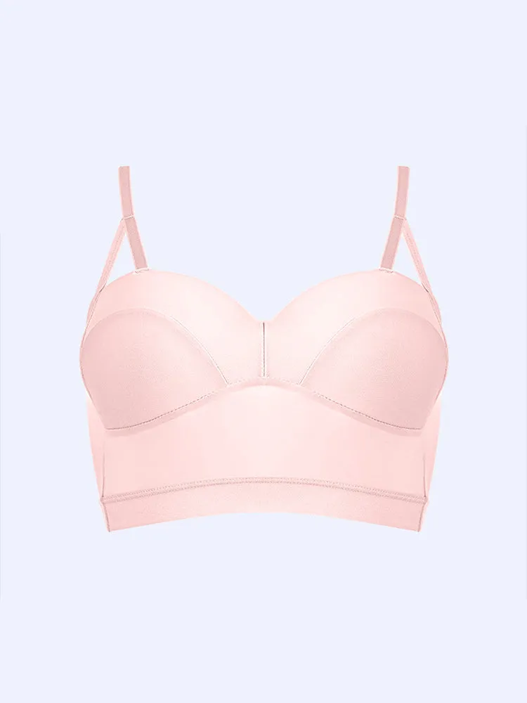 Breathable Vest Beauty Back Push Up Wireless Bra