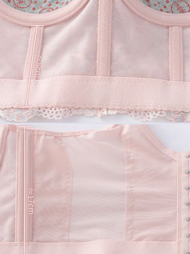 Cartilage Support Underwire Longline Beauty Bra