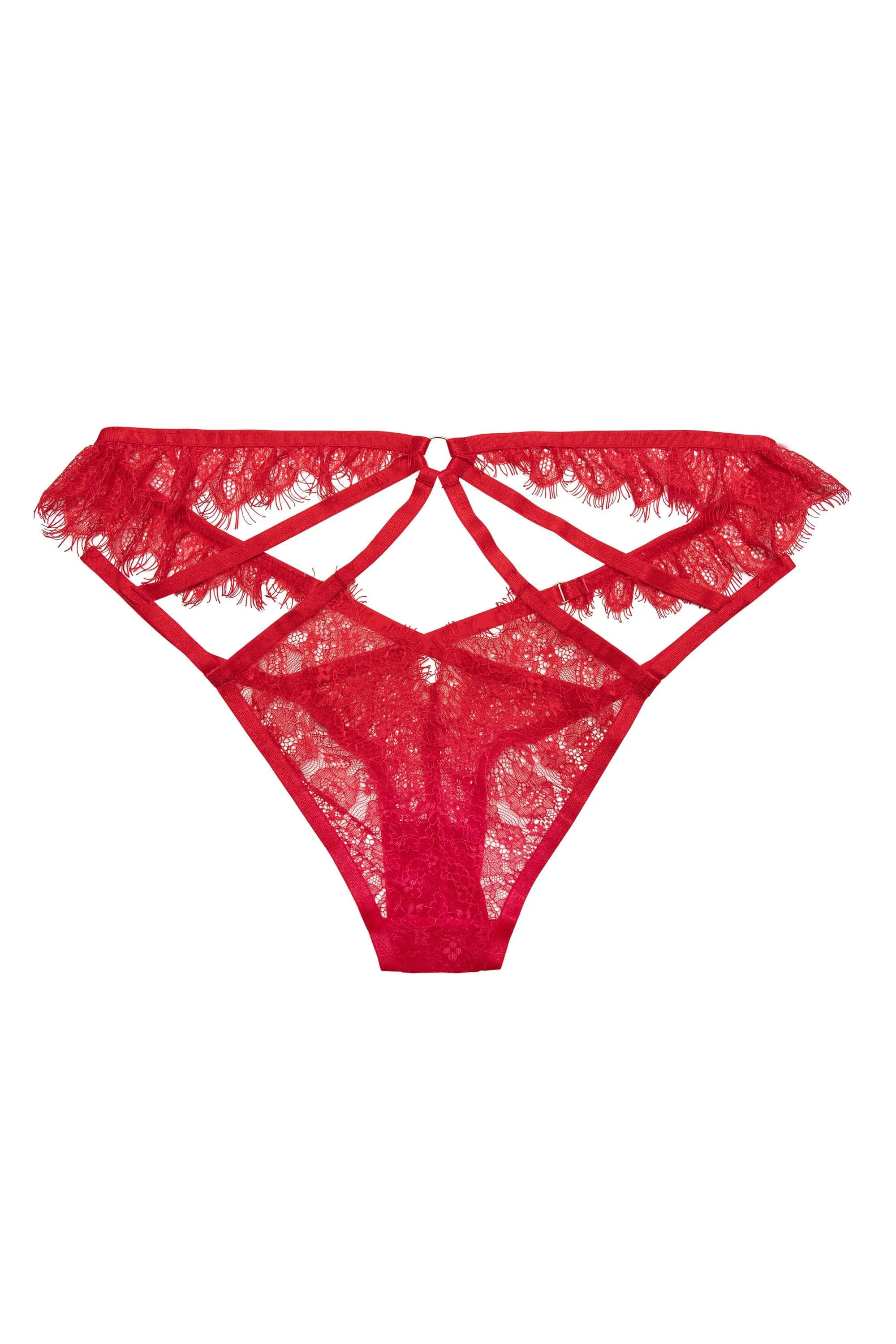 Chantal Red Brazilian Brief