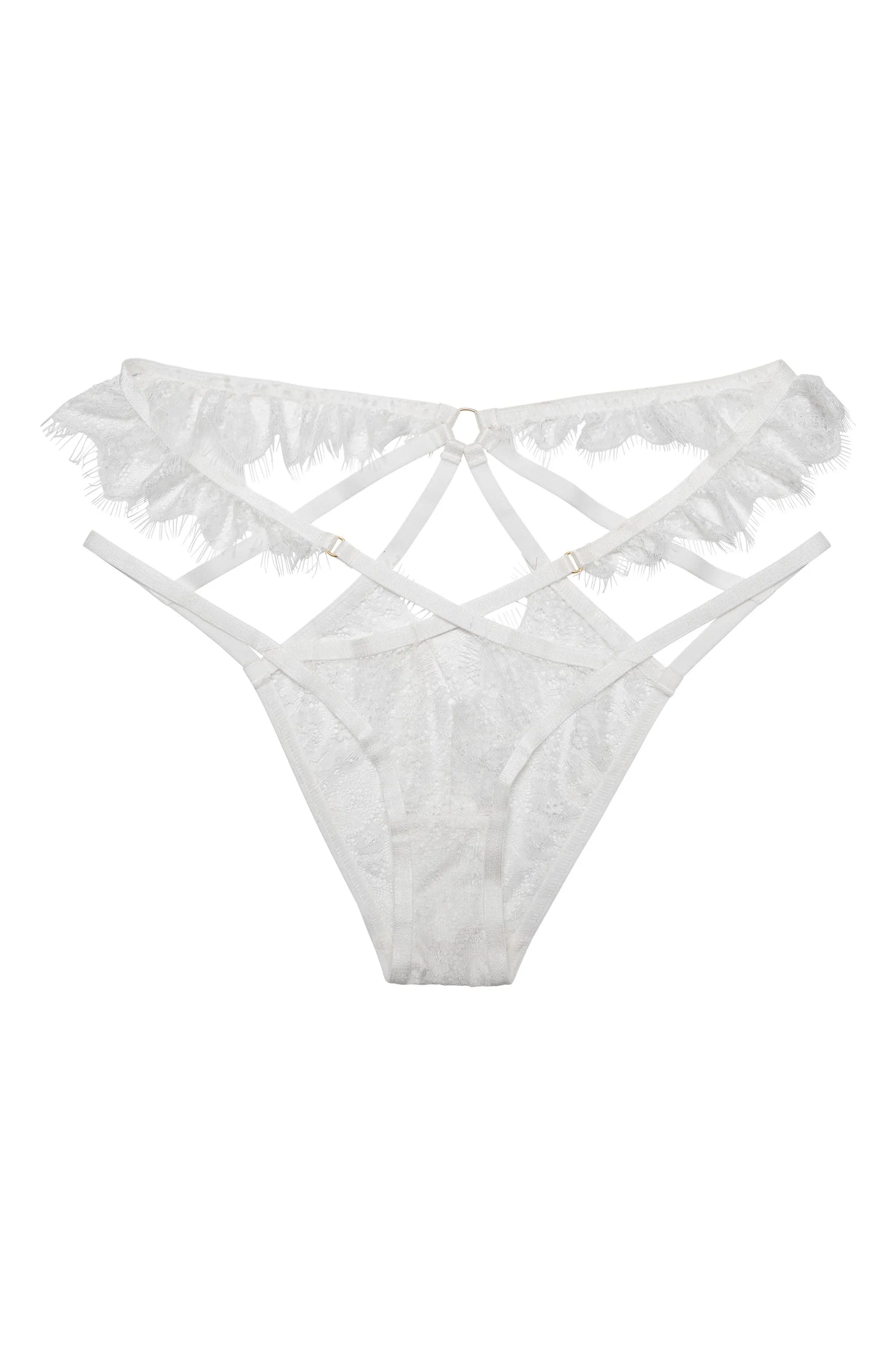 Chantal White Brazilian Brief