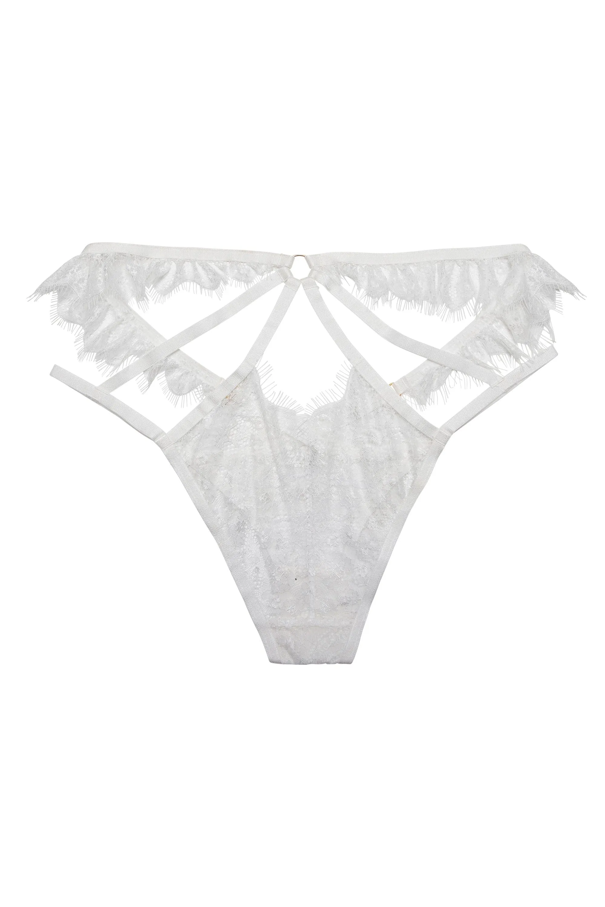 Chantal White Brazilian Brief