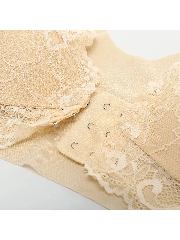 Comfort Front Close Lacy Wireless Bra