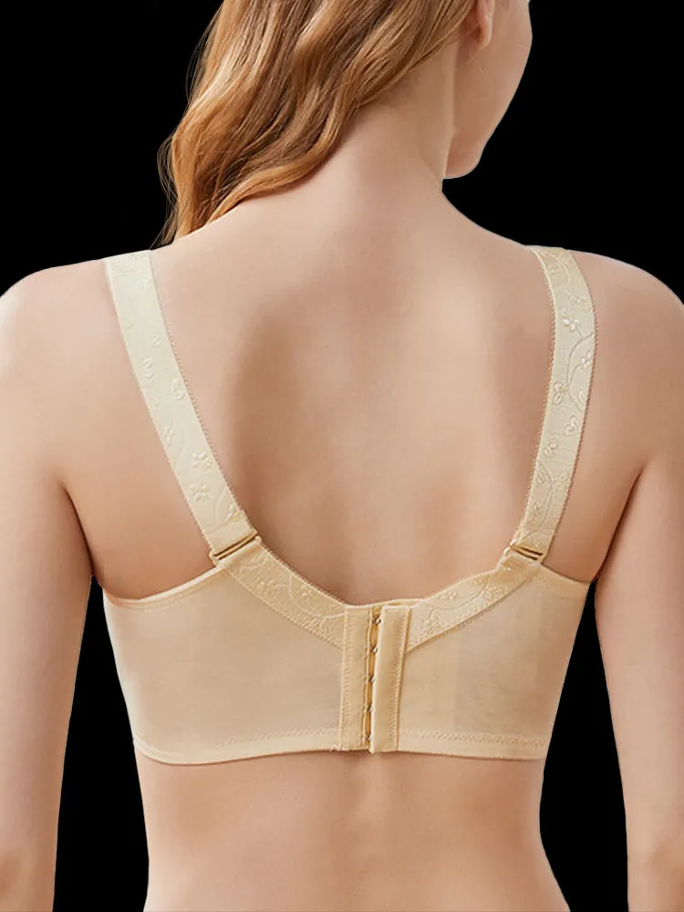 Comfort Lace Minimizer Full Cup Wireless Bra