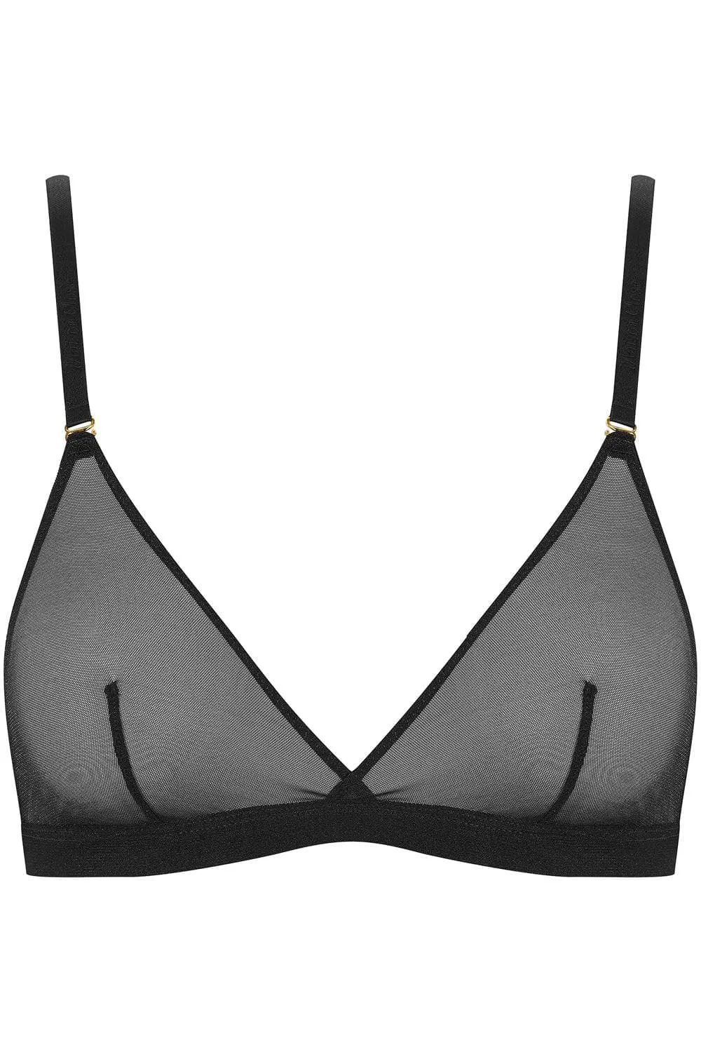 Corps à Corps Triangle Bra Black