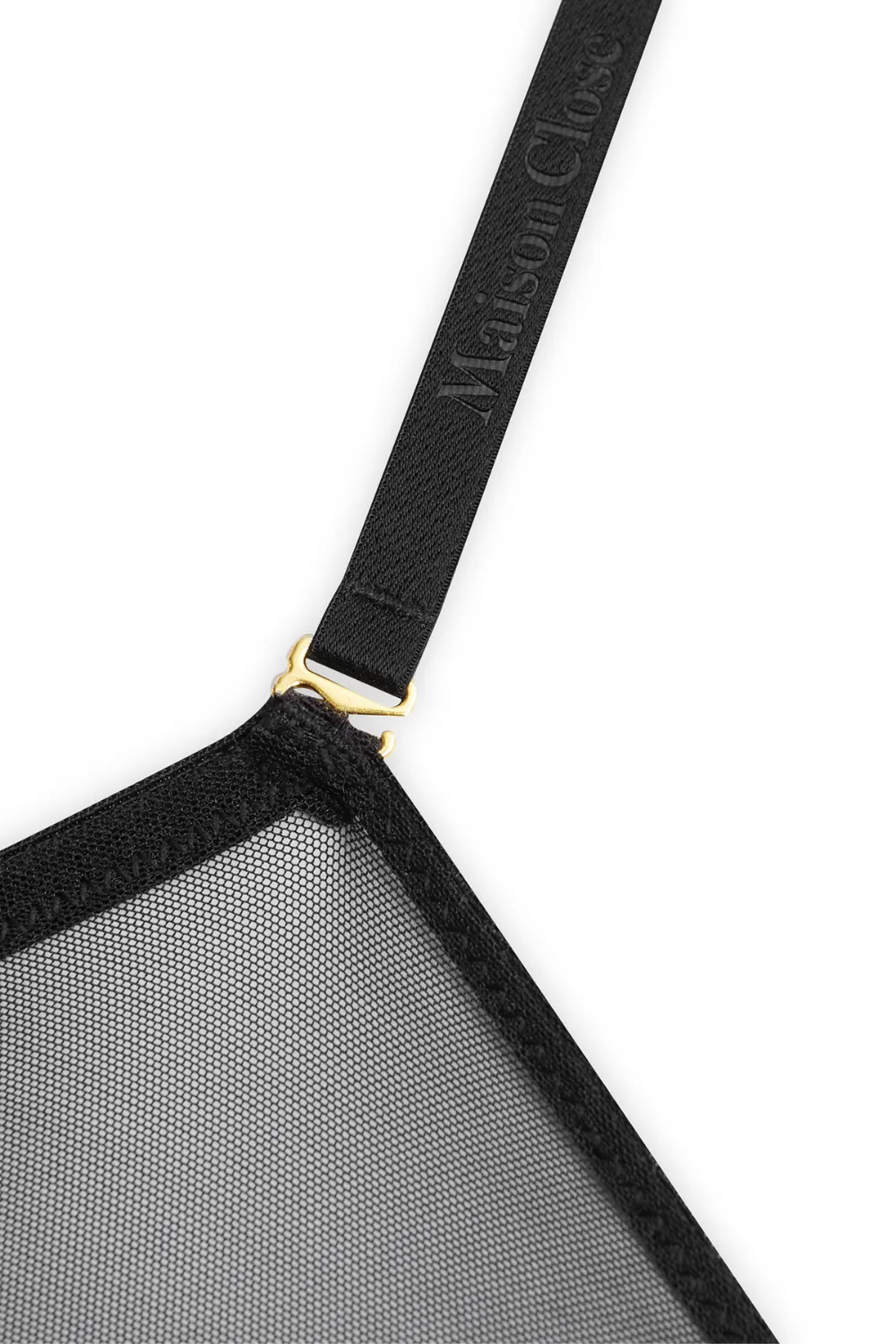 Corps à Corps Triangle Bra Black