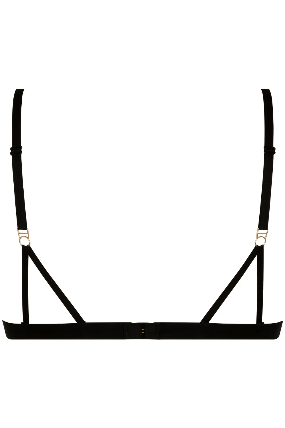 Cosmic Dream Triangle Bra Black