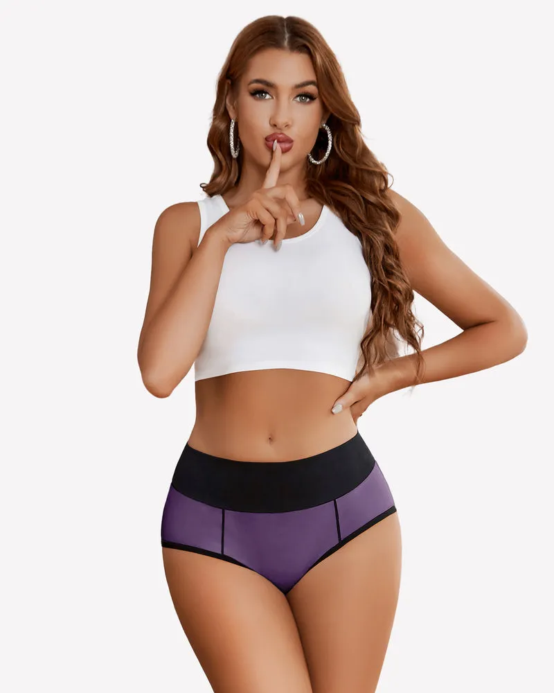Cotton Hipster Panties High Waist Briefs