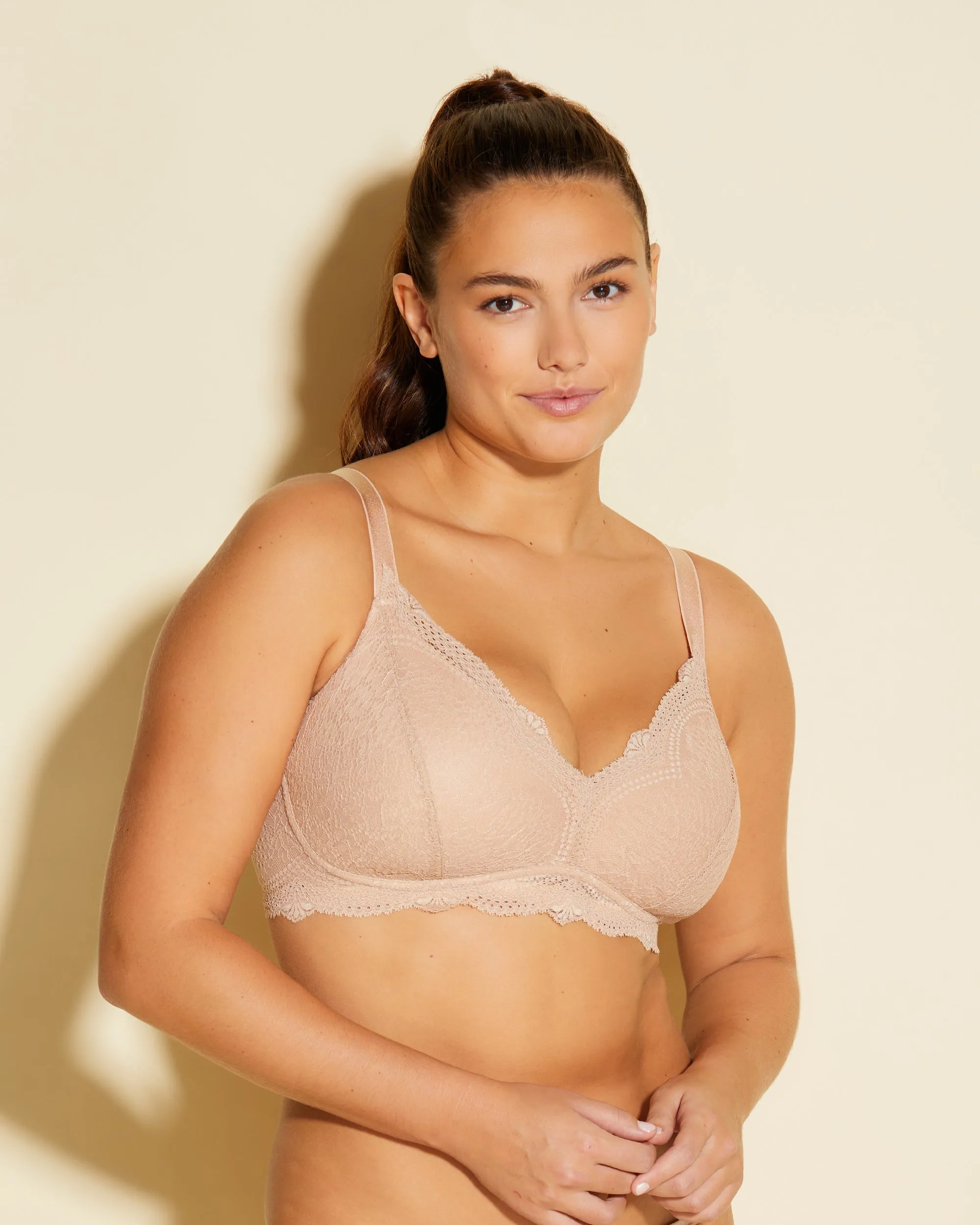 Curvy Travel Padded Bralette