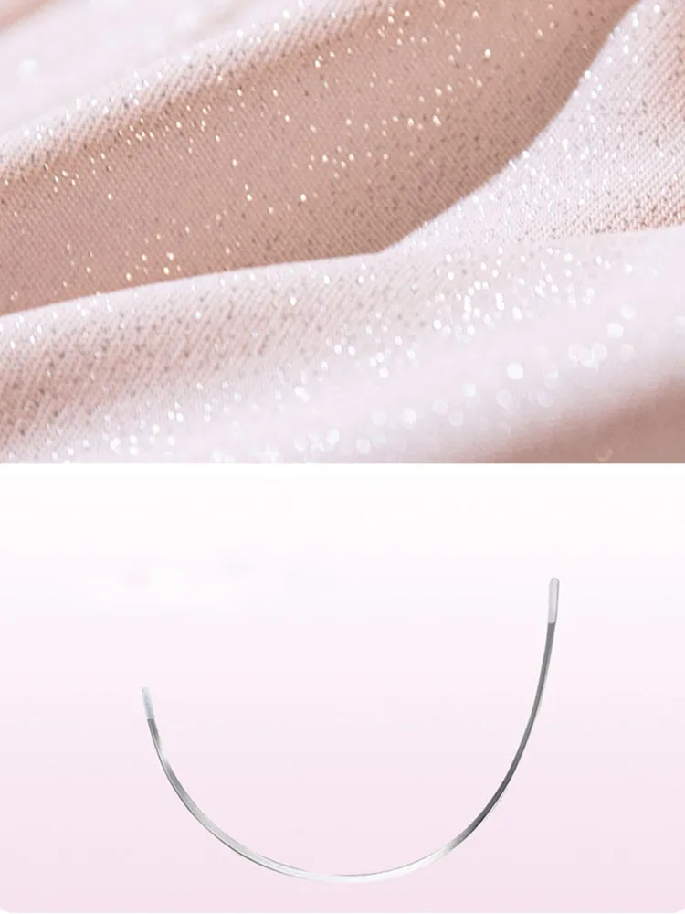 Elegant Push-Up Bra with Strappy Design