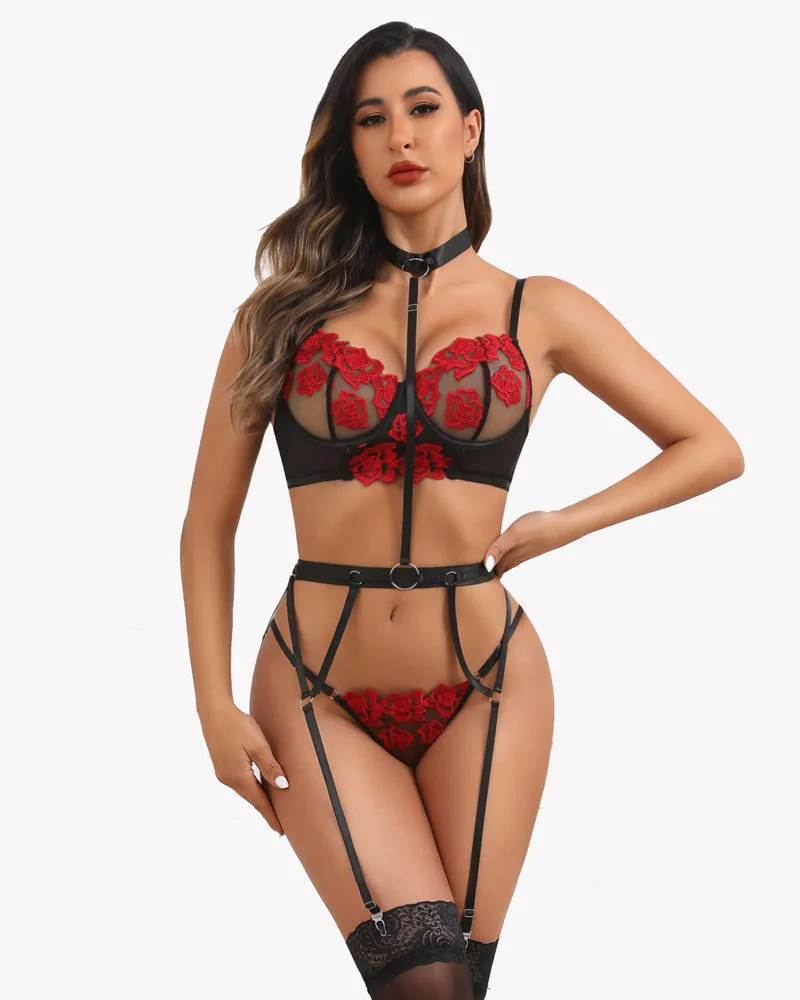 Embroidered Lace Fairy Set