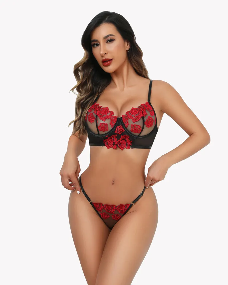 Embroidered Lace Fairy Set