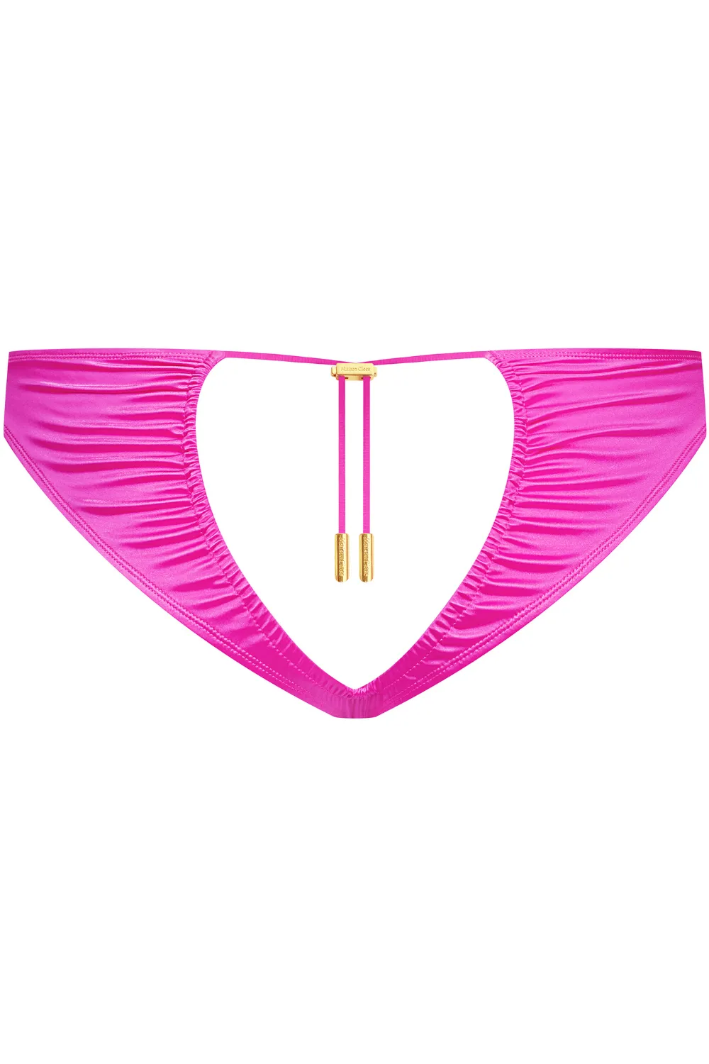 French Kiss Open Back Brief Pink