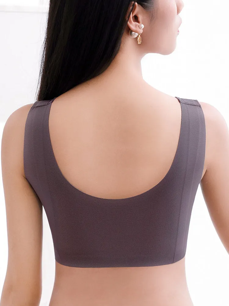 Front Closure Push Up Minimizer Bras
