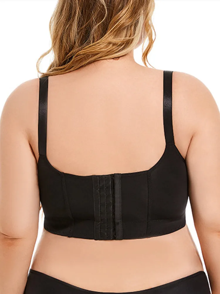 Glossy Seamless Push Up Underwire Bra