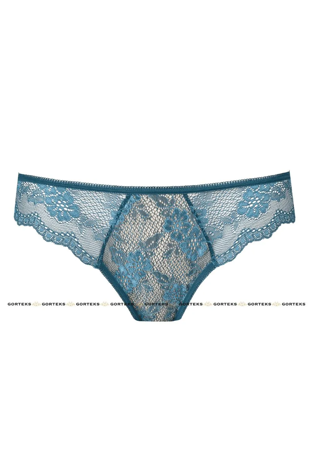 Gorteks Sea Blue Lace Thong