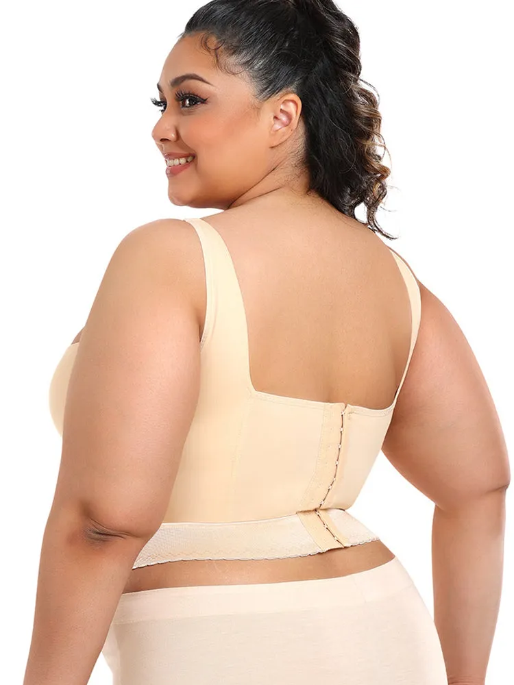 High Support Body-shaping Push Up Underwire Bra
