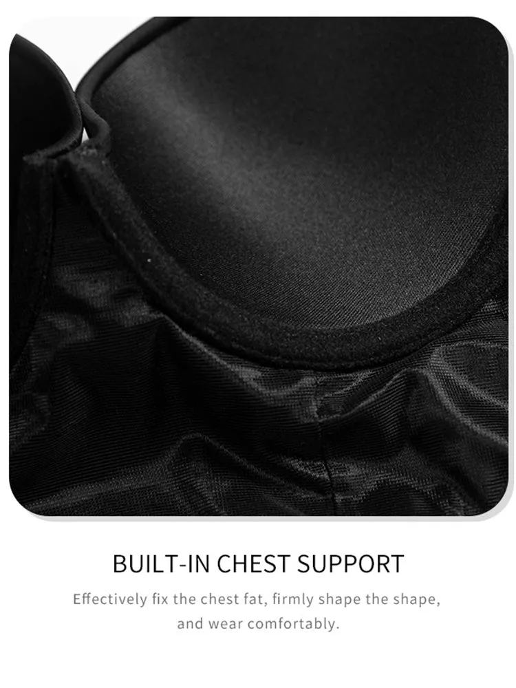 High Support Body-shaping Push Up Underwire Bra