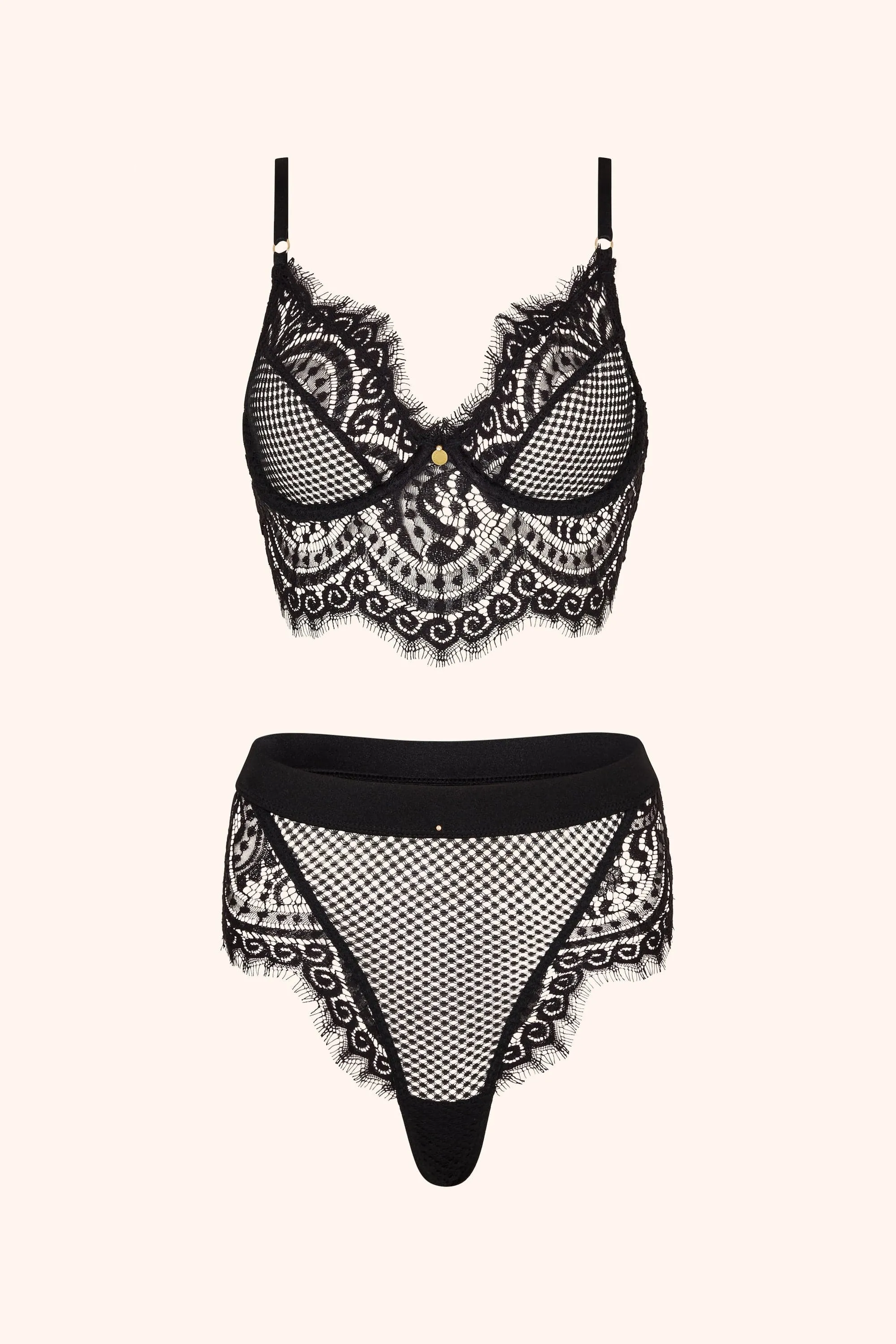 High Waist Ivory